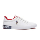 US Polo Assn Women Panelled Solid Lace Up Aubrey Sneakers