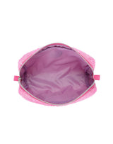 Cubs pink sequin pencil case