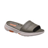 Skechers Foamies Go Walk Cruisen Slide 243021 -Olive Black Orange